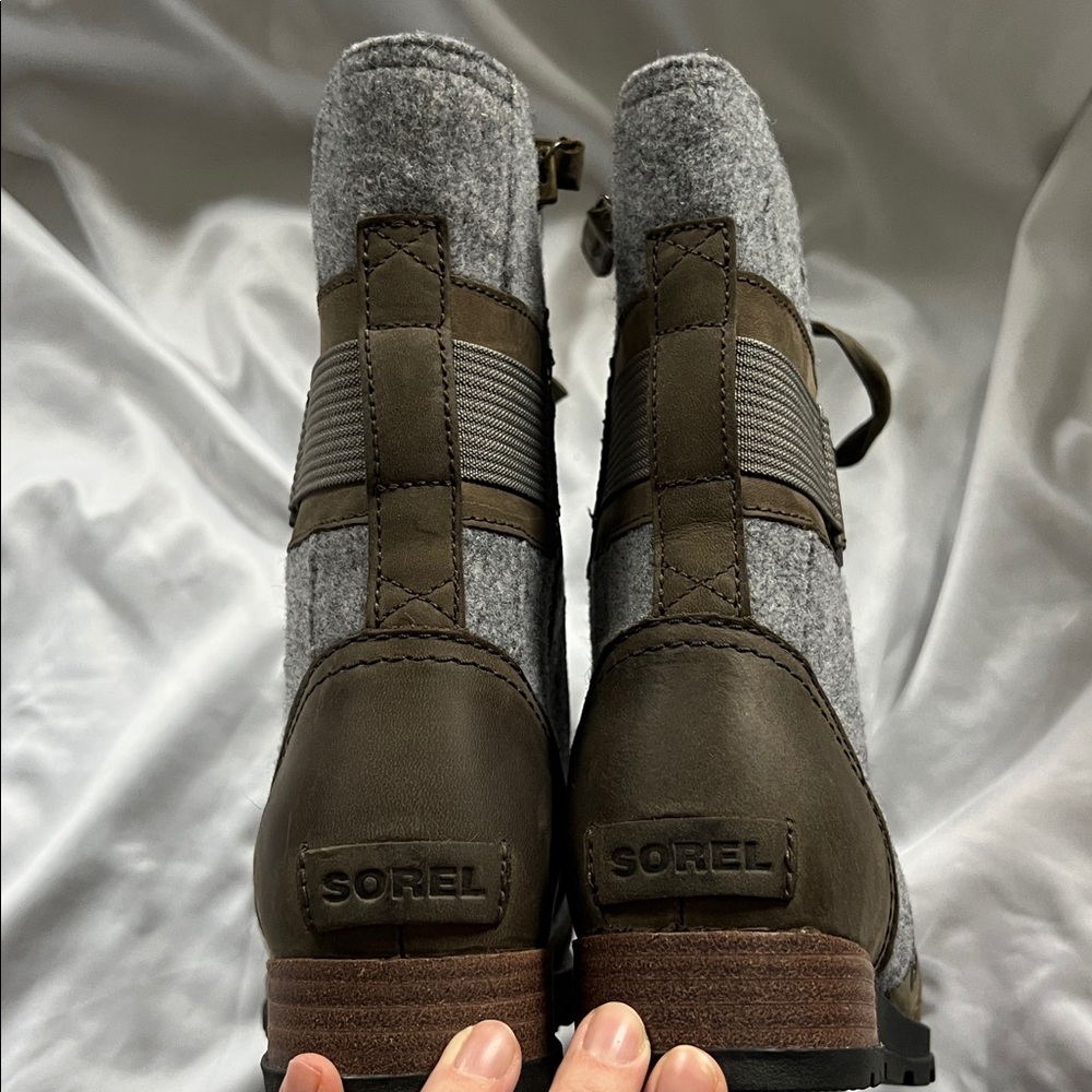 Sorel Women's Major Carly Snow Boot Quarry 8 - Picture 6 of 8